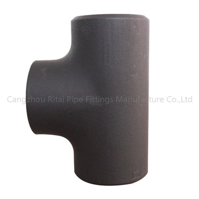 DN 200 DN600 Eşit Tee Boru Ek Parçası Hafif Çelik Buttweld 2&quot; - 8&quot; Sch40 Kaynaklı