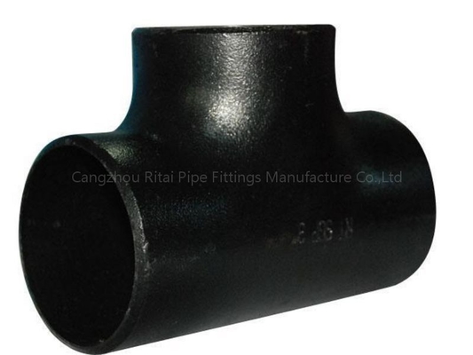 DN 200 DN600 Eşit Tee Boru Ek Parçası Hafif Çelik Buttweld 2&quot; - 8&quot; Sch40 Kaynaklı