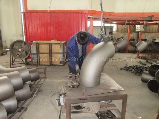 ASME B16.48 Alın Kaynaklı Bağlantı Parçaları 180 45 Derece Karbon Çelik 90 Derece Redüktör Dirsek