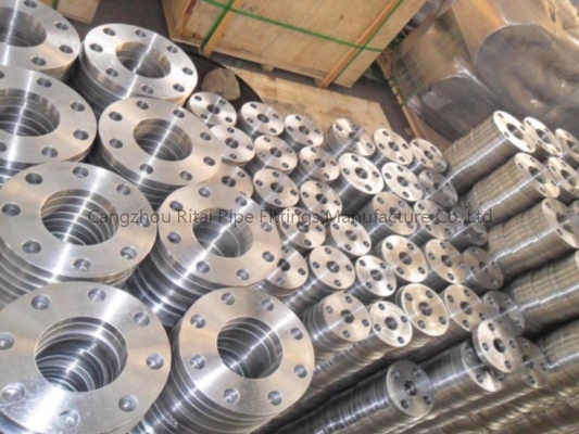 ASTM ANSI B16.5 Dövme Çelik Flanşlar WN SO THD, 300 # Karbon Çelik Lap Ortak Flanş