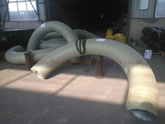 ASME 3D 10D 5D Boru Bükümleri 45 90 180 Derece Alın Kaynaklı Karbon Çelik