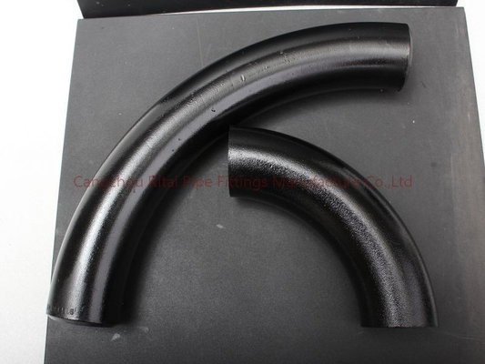 ASME 3D 10D 5D Boru Bükümleri 45 90 180 Derece Alın Kaynaklı Karbon Çelik