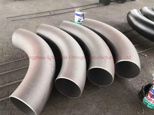 ASME B16.28 Çelik Boru Ek Parçaları 2D 5D 6D 8D 9D 10D 4 İnç 90 Derece Bükme