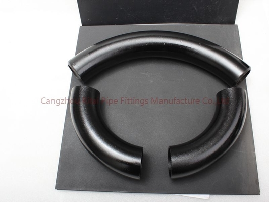 A53Gr.B A106GR.B Alın Kaynaklı Boru Ek Parçaları ASTM DN200 XS SCH80 4 İnç 180 Derece Bükme