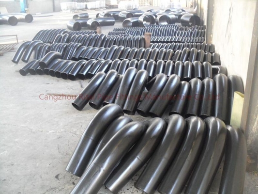 JIS BW 3D Boru, İmalat İçin 4 İnç 45 Derece SGP Flanşlı Bükümler