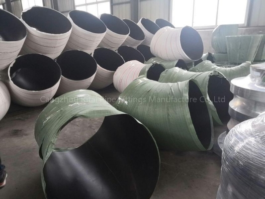 ASTM 1200 NB Büyük Boru Dirsekleri Kısa Yarıçap 45 Derece BW Büyük Çaplı Karbon Çelik
