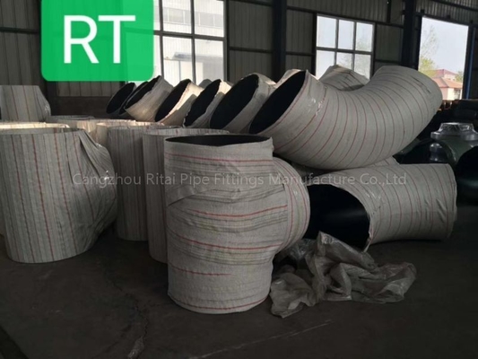 ASTM 1200 NB Büyük Boru Dirsekleri Kısa Yarıçap 45 Derece BW Büyük Çaplı Karbon Çelik