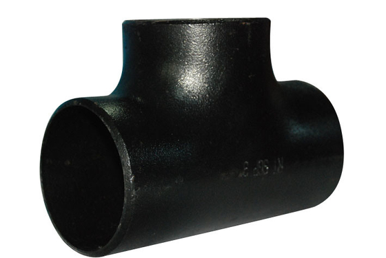 SCH 40 Eşit Boru Ek Parça Tee Karbon Çelik P235GH ASTM A234 WPB Düz