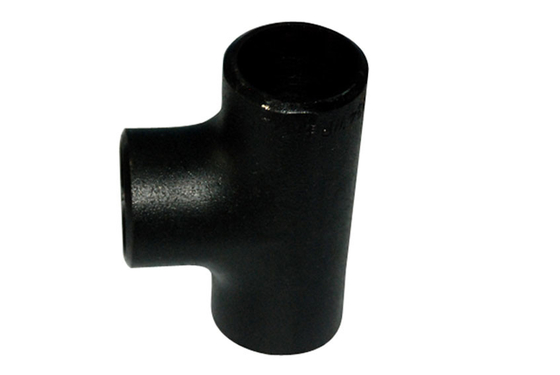 SCH 40 Eşit Boru Ek Parça Tee Karbon Çelik P235GH ASTM A234 WPB Düz