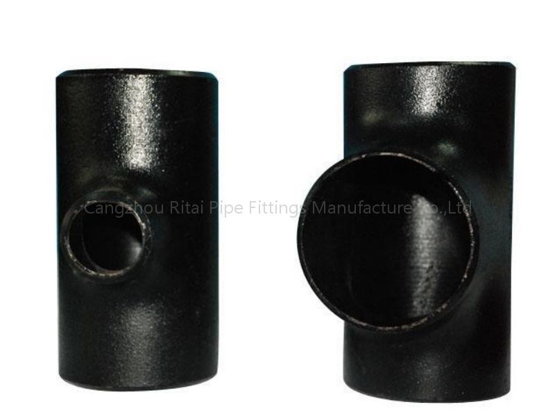 DN300 Sch 40 Boru Bağlantı Tee Equal ANSI B16.9 Kaynaklı Karbon Çelik 1/2&quot; - 48&quot;