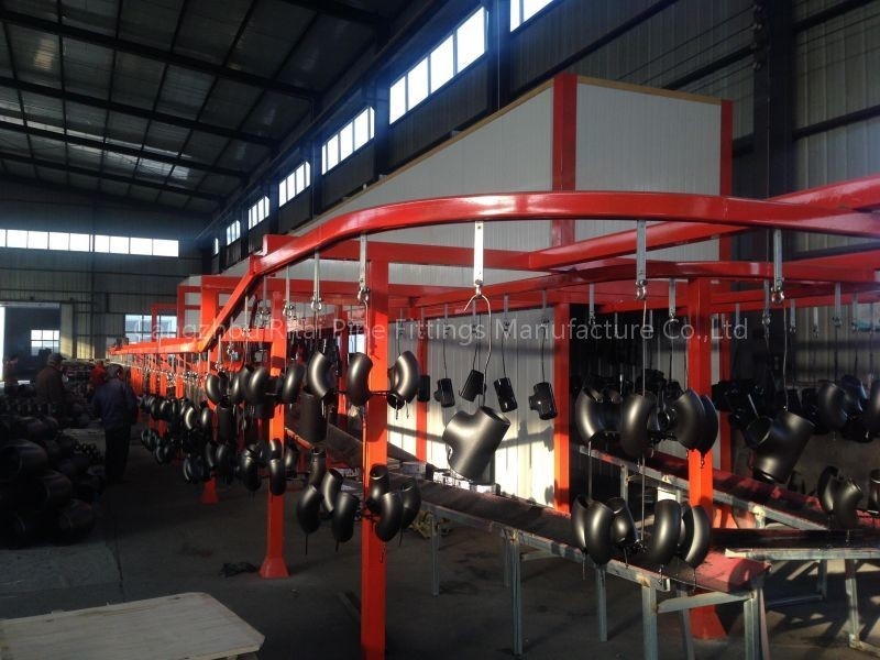 B16.9 A234 SCH40 STD 90 Derece MS 1.5D LR Alın Kaynaklı Çelik Boru Bükme Dikişsiz