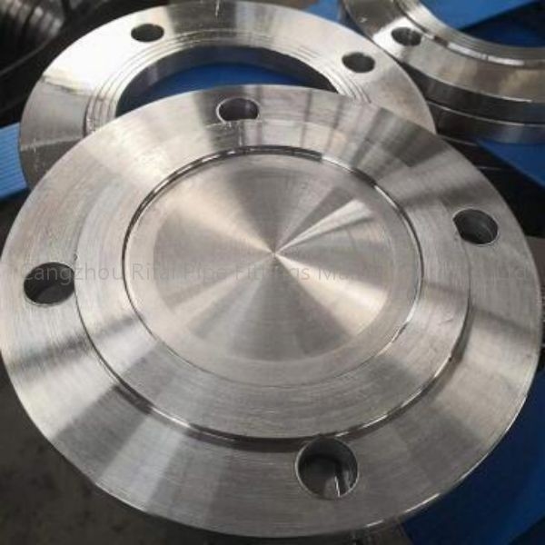 ASTM B16.5 Çelik Kör Flanş Yüzey Kaplaması ANSI B16 5 4&quot; Karbon Çelik 150# RF